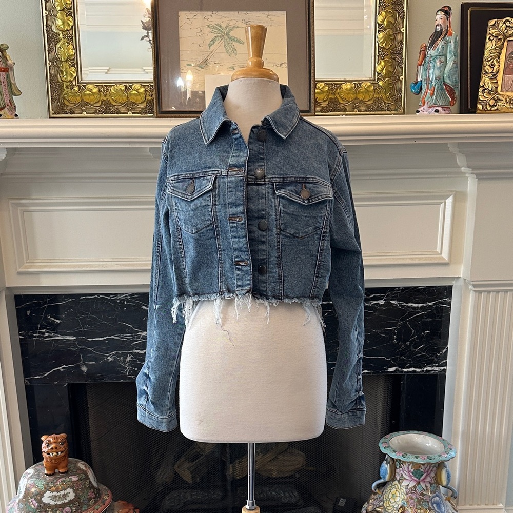 “VIP Jeans” Blue Denim Jacket
